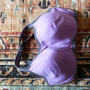 💜Natori purple and gray sports bra💜